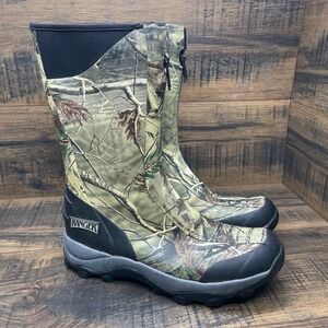 Ranger Camo Hunting Boots Mens 10 Green Waterproof Zipper Outdoor Work